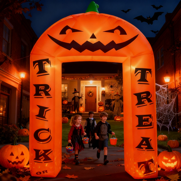 Giant Halloween Inflatable Outdoor Blow Up Decorations for Yard Lawn Garden Party