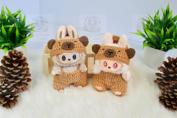 Robe Labubu, animal en peluche Amigurumi, vêtements Labubu