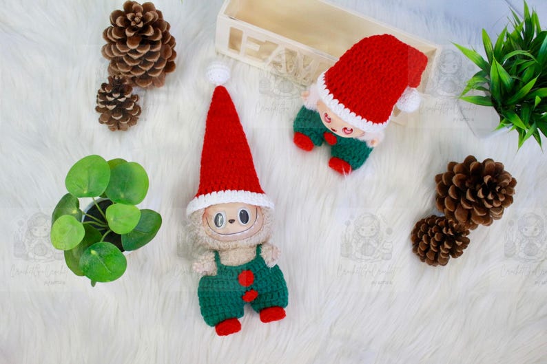 Labubu Kleid Amigurumi Kuscheltier Labubu Kleidung