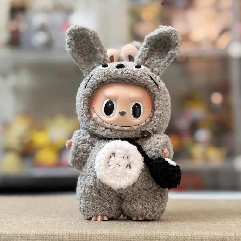 Custom Totoro Crochet for Labubu