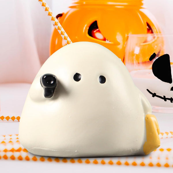 Cute Ghost Figurine Desk Decor Boo Basket Stuffers