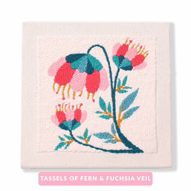 Calming Punch Needle Kits for Beginners – Therapeutic DIY Embroidery Set