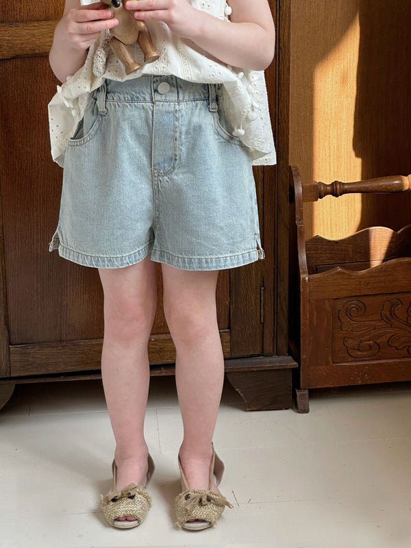 Girls Denim Shorts | Loose Casual Summer Hot Pants