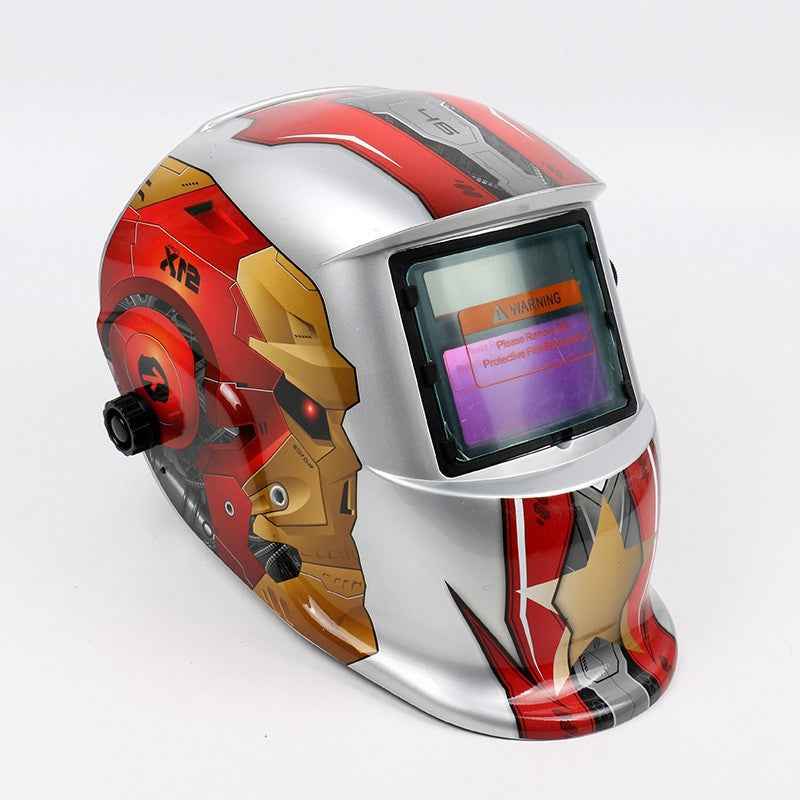 Iron Man Welding Helmet – Custom Auto-Darkening Design