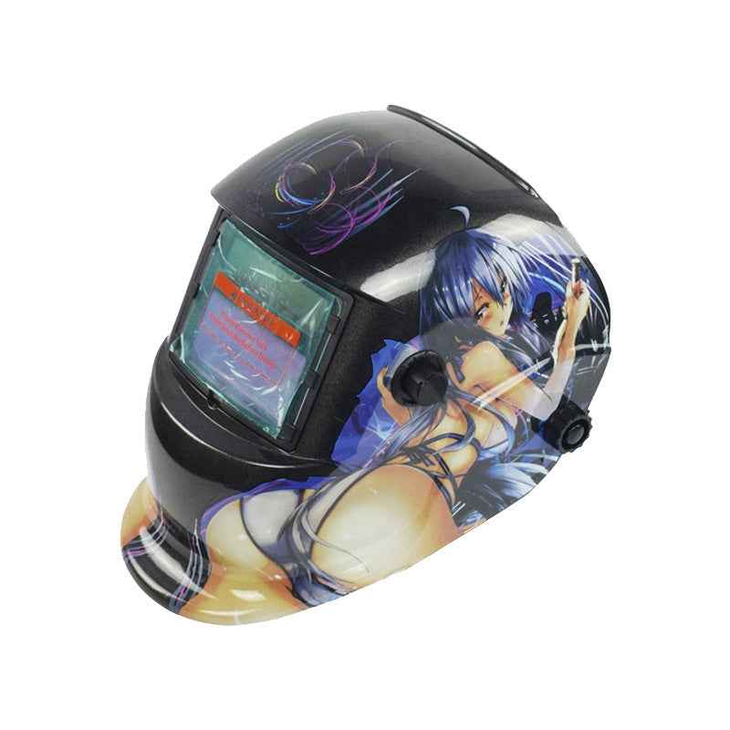 Anime Girl Welding Helmet