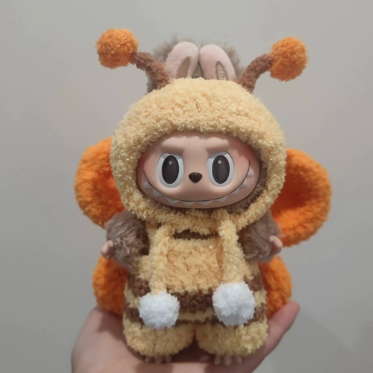 Crochet Labubu Clothes & Outfit – Crochet Bee Costume