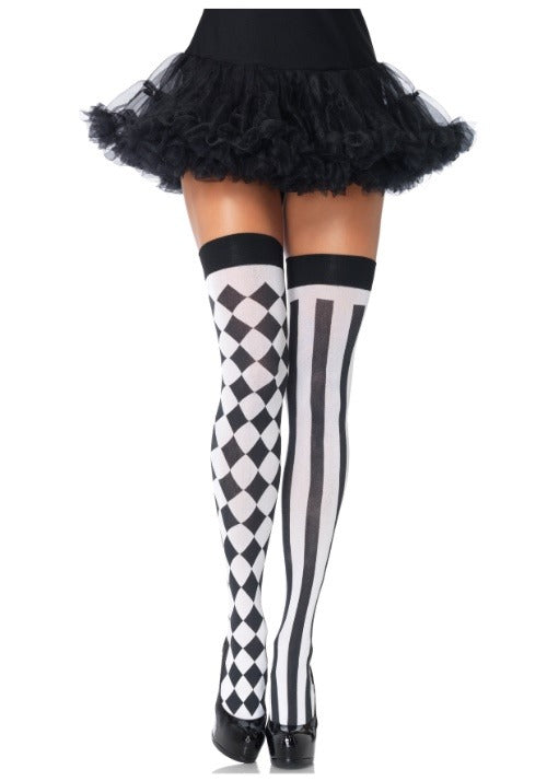 Harley quinn Thigh High Stockings