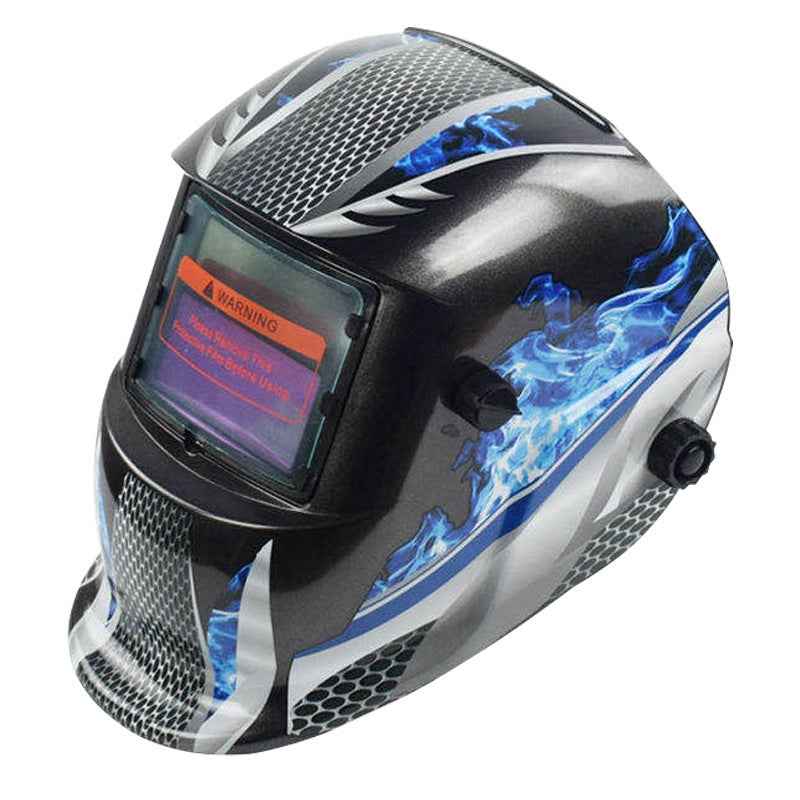 Blue Flames Welding Helmet